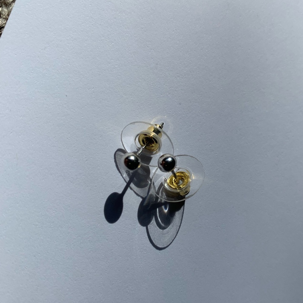 Pair of Sterling Silver Ball Studs